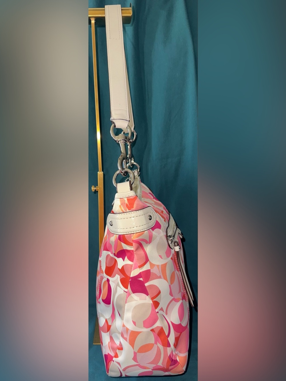 Coach Daisy Kaleidoscope Emma Shoulder Bag/Tote F23957 - Picture 4 of 14